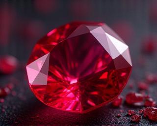 रूबी की तीव्रता: ज्वलंत दिल - रत्न का सूक्ष्म प्रतिपादन